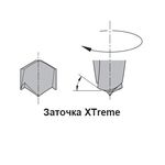 Сверло левое твердосплавное 6,35мм для глухих отверстий CMT, фото , изображение 2 | SNABZHENIE.com.ua