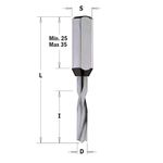 Сверло левое твердосплавное 6,35мм для глухих отверстий CMT, фото  | SNABZHENIE.com.ua