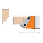 Фреза CMT для сращивания угловых соединений 140x26 мм, 35 мм, фото , изображение 2 | SNABZHENIE.com.ua