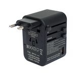 Адаптер-розетка YATO 110-240 В, 8А, універсальні гнізда і вилки, фото  | SNABZHENIE.com.ua