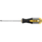 Викрутка хрестова VOREL : "Philips" PH1 х 100 мм. Cr-V [12/60/240], фото  | SNABZHENIE.com.ua