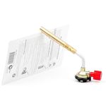 Газовая горелка INTERTOOL GB-0024 с регулятором и соплом D=10 мм, фото , изображение 8 | SNABZHENIE.com.ua