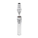 Переходник с пружиной 5,5х8 мм для быстросъемного соединения INTERTOOL PT-1835, фото  | SNABZHENIE.com.ua