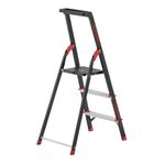 Стремянка 3 ступени стальной, высота 630мм, 150кг INTERTOOL LT-0053, фото , изображение 2 | SNABZHENIE.com.ua Стремянка 3 ступени стальной, высота 630мм, 150кг INTERTOOL LT-0053, фото , изображение 2 | SNABZHENIE.com.ua