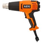 Фен строительный AEG HG560D, 1500Вт, 300/560ºС, 0,85кг, фото  | SNABZHENIE.com.ua