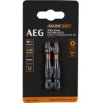 Ударные биты AEG PH2, 50мм, 2шт., фото  | SNABZHENIE.com.ua