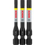 Насадка PRO Torx Impact, T25, T30, T40, 55 мм, 3 шт. BOSCH, фото  | SNABZHENIE.com.ua