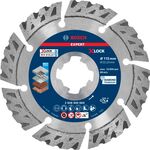 Алмазный отрезной круг EXPERT MultiMaterial X-LOCK, 115 мм, BOSCH, фото  | SNABZHENIE.com.ua