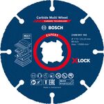 Відрізний круг EXPERT Carbide Multi Wheel X-LOCK, 115 мм, 22,23 мм BOSCH, фото  | SNABZHENIE.com.ua