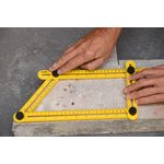 Шаблон - линейка VOREL для переноса измерений, 310 х 175 х 25 мм (VO-18470), фото , изображение 4 | SNABZHENIE.com.ua