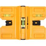 Уровень для установки столбцов VOREL с магнитом и капсулами, 190 х 135 мм, фото  | SNABZHENIE.com.ua