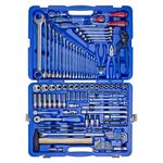 Универсальный набор инструментов 128 ед. 1/4" и 1/2" (7528MR), фото  | SNABZHENIE.com.ua