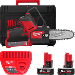 Аккумуляторная цепная пила MILWAUKEE M12 FUEL, шина 15 см, фото  | SNABZHENIE.com.ua