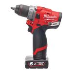 Дрель-шуруповерт MILWAUKEE M12 FUEL, 2-скоростная, 44 Нм, фото , изображение 2 | SNABZHENIE.com.ua