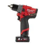Дрель-шуруповерт MILWAUKEE M12 FUEL, 2-скоростная, 44 Нм, фото , изображение 8 | SNABZHENIE.com.ua