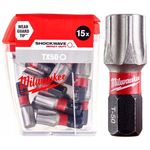 Насадка Milwaukee SHOCKWAVE TX50 25мм (15 шт), фото  | SNABZHENIE.com.ua