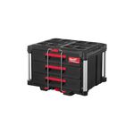 Ящик с тремя выдвижными отсеками MILWAUKEE PACKOUT 4932472130, фото  | SNABZHENIE.com.ua