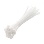 Нейлоновые стяжки 3,6 x 140 мм, 25 шт., белые HOEGERT HT2C720, фото  | SNABZHENIE.com.ua
