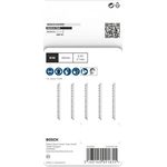 Пилка для лобзика T 101 BF Clean для твердых пород дерева, 5 шт., фото , изображение 3 | SNABZHENIE.com.ua