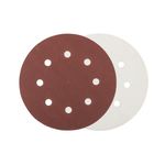 Круг шлифовальный MASTERTOOL 125 мм, 8 отв, P180, 5 шт, фото  | SNABZHENIE.com.ua