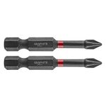 Ударный бит PH1 x 50 мм, 2 шт., фото  | SNABZHENIE.com.ua