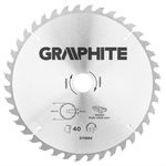 Диск відрізний 250 x 30 мм 40 зуб. GRAPHITE, фото  | SNABZHENIE.com.ua