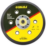 Шлифовальный диск 150мм 6 отверстий SIGMA (6731881), фото  | SNABZHENIE.com.ua Шлифовальный диск 150мм 6 отверстий SIGMA (6731881), фото  | SNABZHENIE.com.ua