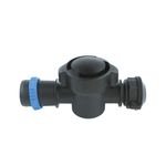 Кран для капельной ленты туман Ø40мм FLORA, фото  | SNABZHENIE.com.ua