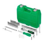 Набор инструментов INTERTOOL ET-6046SP, 46 шт., 1/4, фото , изображение 2 | SNABZHENIE.com.ua