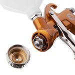 Краскопульт пневматичний HP, форсунка 1.5мм, верхній пластиковий бачок 600мл, 5бар INTERTOOL PT-0113, фото , зображення 7 | SNABZHENIE.com.ua