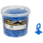 Клипсы для укладки керамической плитки VOREL: 2 мм, t≤ 14 мм. 400 шт., фото  | SNABZHENIE.com.ua