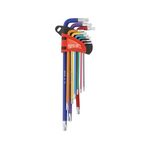 Ключи TORX YATO: Т10-Т50, Г-образные, 2-сторонние, l= 97-225 мм, 9 шт. [10/50], фото  | SNABZHENIE.com.ua