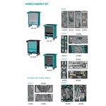 Whirlpower Набір інструментів 205 од. в ящику-тумбі на колесах, фото , изображение 2 | SNABZHENIE.com.ua