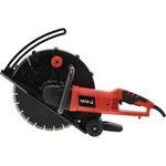 Різак по бетону і силікату електричний YATO 2600Вт, диск Ø=355/25,4мм, макс глибина різу 125мм, фото , зображення 3 | SNABZHENIE.com.ua