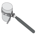 Съемник масляного фильтра ременной YATO, 80-160 мм (YT-0824), фото , изображение 6 | SNABZHENIE.com.ua