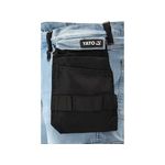 Рабочие джинсы YATO стрейч, XL, голубые, 17 карманов, 71% хлопок, фото , изображение 12 | SNABZHENIE.com.ua