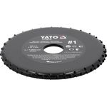 Диск-фреза YATO для КШМ по дереву, шпаклівці, гіпсу, Ø120 мм, фото , изображение 5 | SNABZHENIE.com.ua