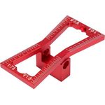 Шаблон разметочный YATO "ласточкин хвост" 64х23х18 мм, фото , изображение 3 | SNABZHENIE.com.ua