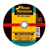 Круг отрезной по металлу 125x1,2x22,23 тип 41 NOVOABRASIVE WM12512, фото  | SNABZHENIE.com.ua