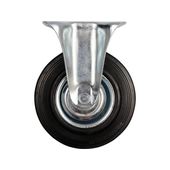 Колесо до візка &Oslash;= 160 мм, b= 40 мм VOREL зі штовхною опорою; h= 195 мм, навантаження - 130 кг, фото  | SNABZHENIE.com.ua