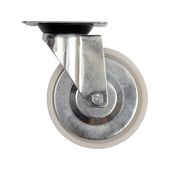 Колесо до візка поліамідове &Oslash;=125мм, b=33мм VOREL з обертовою опорою; h=155 мм, навантаження 100 кг [26], фото  | SNABZHENIE.com.ua