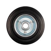 Колесо з чорної гуми VOREL; &Oslash;= 250 мм, b= 48 мм, навантаження 180 кг [8], фото  | SNABZHENIE.com.ua