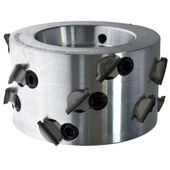 Насадная фреза DIA D=100 I=47/52 d=30+2CH Z=3+3 (15) H=3 LH верх. фаска, фото , изображение 3 | SNABZHENIE.com.ua