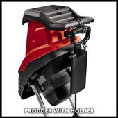 Einhell Подрібнювач садовий GC-KS 2540, 2000 Вт, діам. 40 мм, ножевий вал, фото , изображение 3 | SNABZHENIE.com.ua