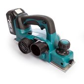 Makita Рубанок DKP180Z акум., 18В, 14000 об/хв, 82 мм, 2мм, 3.4 кг, SOLO, фото , изображение 5 | SNABZHENIE.com.ua