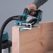 Makita Рубанок DKP180Z акум., 18В, 14000 об/хв, 82 мм, 2мм, 3.4 кг, SOLO, фото , изображение 3 | SNABZHENIE.com.ua