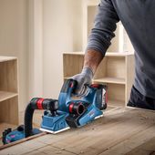 Bosch Рубанок акумуляторний GHO 185-LI, 18В, 82мм, стругання до 2.6мм, паз до 9мм, без АКБ та ЗП, фото , изображение 3 | SNABZHENIE.com.ua