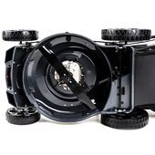 GTM Газонокосарка бенз. LM48, 5к.с., ширина захвату 48см, висота скош. 30-80мм, травозбірник 70л, несамохідна, фото , изображение 4 | SNABZHENIE.com.ua