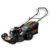 GTM Газонокосарка бенз. LM48-SP, 5к.с., ширина захвату 48см, висота скош. 30-80мм, травозбірник 70л, самохідна, фото , изображение 3 | SNABZHENIE.com.ua