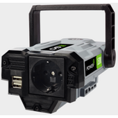 EGO Інвертор PAD1500E, 56В-220В, 150Вт, 2 USB порта, фото  | SNABZHENIE.com.ua